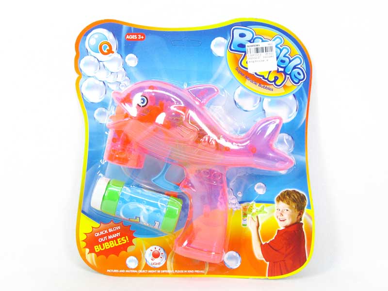 Friction Bubble Gun(3C) toys