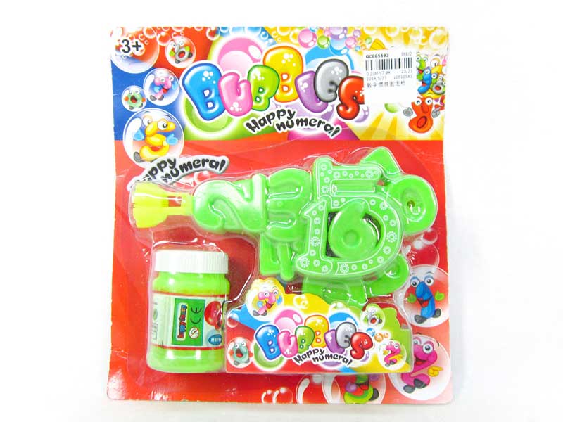 Friction Bubble Gun toys