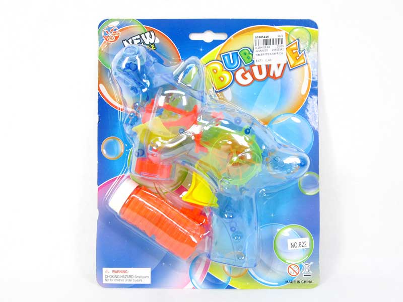 Friction Bubble Gun W8L_M toys