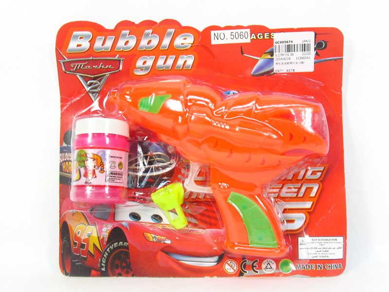 Friction Bubbles Gun W/L(3S) toys