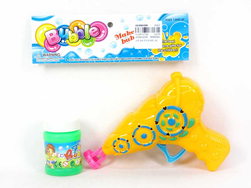 Friction Bubble Gun(C) toys