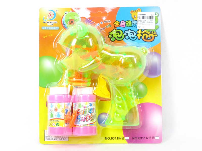 Friction Bubble Gun(3C0 toys