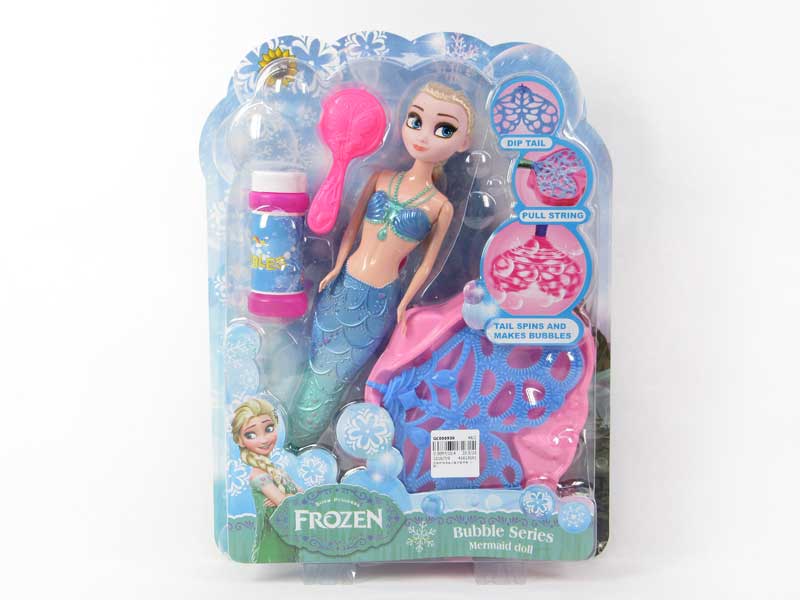 Pull Line Bubble Mermaid Doll(2S) toys