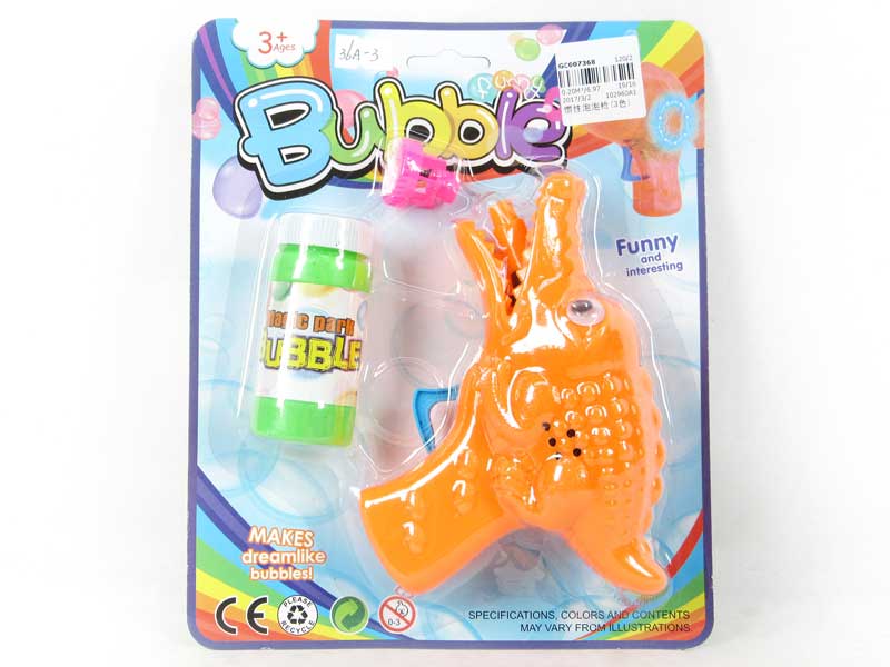 Friction Bubble Gun(3C) toys