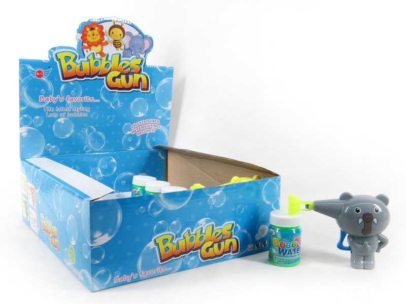 Friction Bubble Gun(12pcs) toys