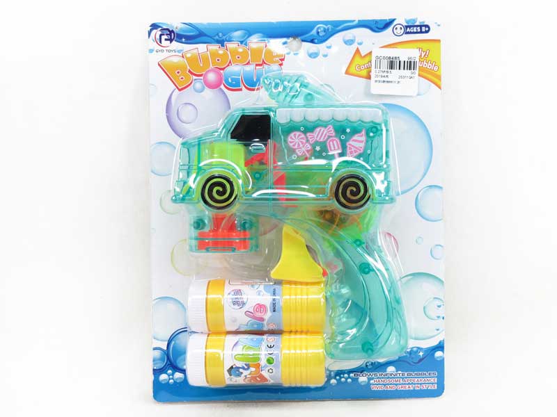 Friction Bubbles Gun W/L(2C) toys