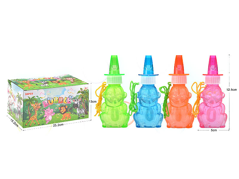 Bubble Game W/Whistle(24in1) toys