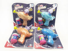 Friction Bubble Gun(4C) toys