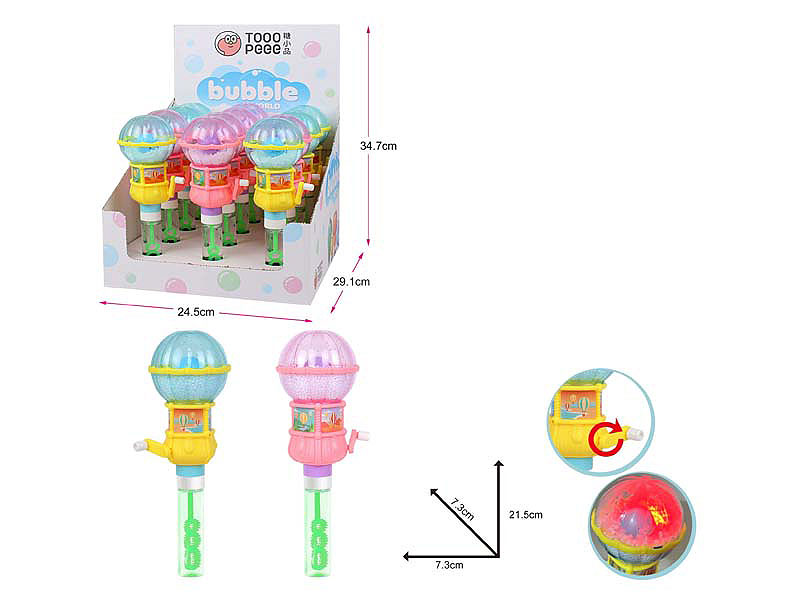 Bubbles Stick W/L(12in1) toys