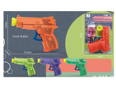 Friction Bubble Gun(4C) toys