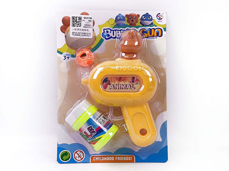 Friction Bubble Gun toys