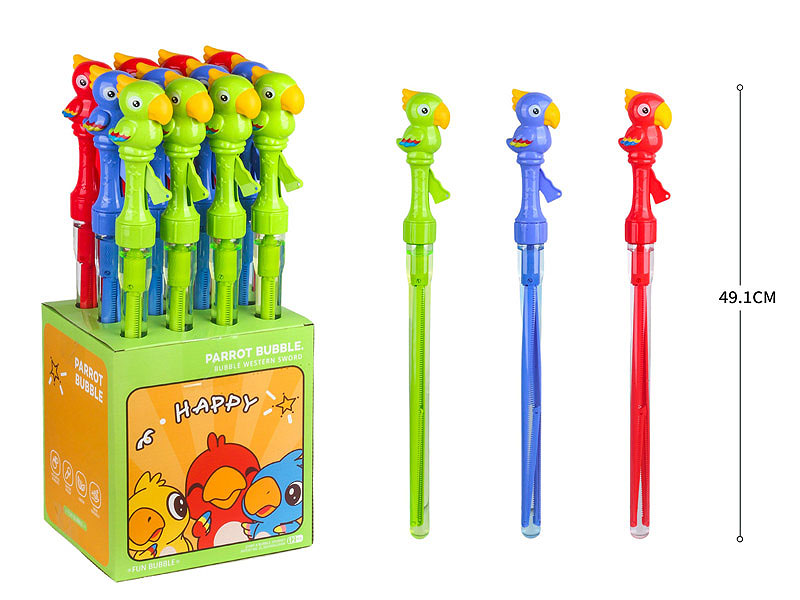 100ML Parrot Bubble Game (12in1) toys