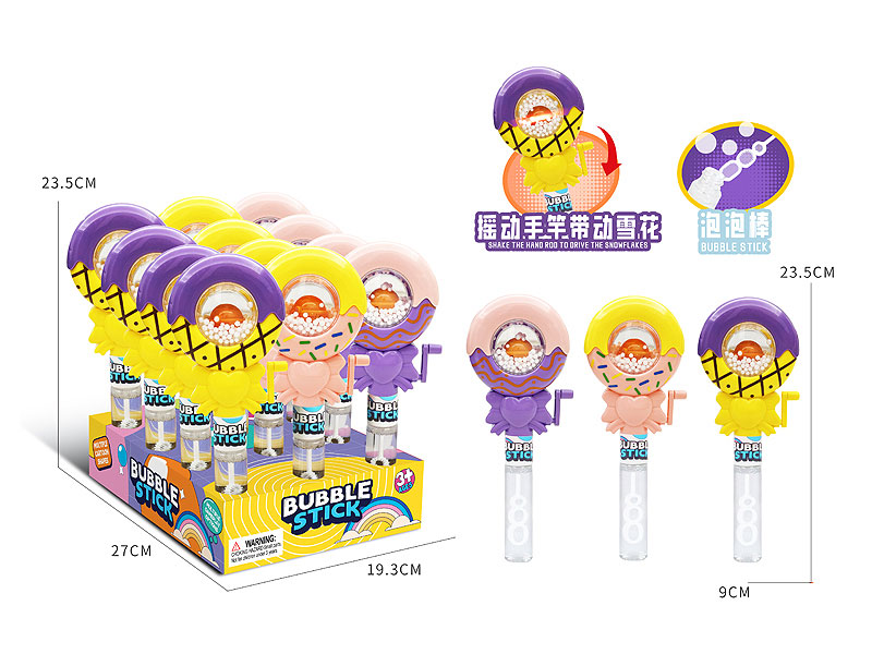 Bubble Stick W/L(12in1) toys