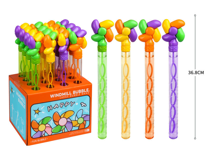 120ML Windmill Bubbles Stick(16in1) toys