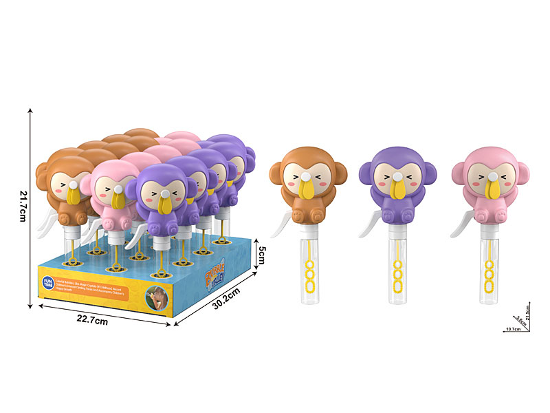 Fan Bubble Stick(12in1) toys