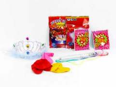 Balloon & Flash Stick & Jewelry toys