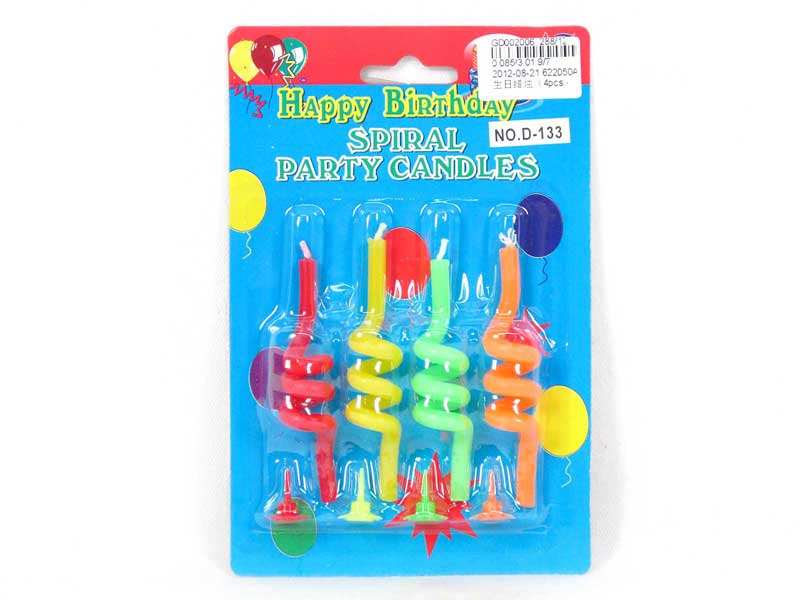 Birthday Bougie(4pcs) toys