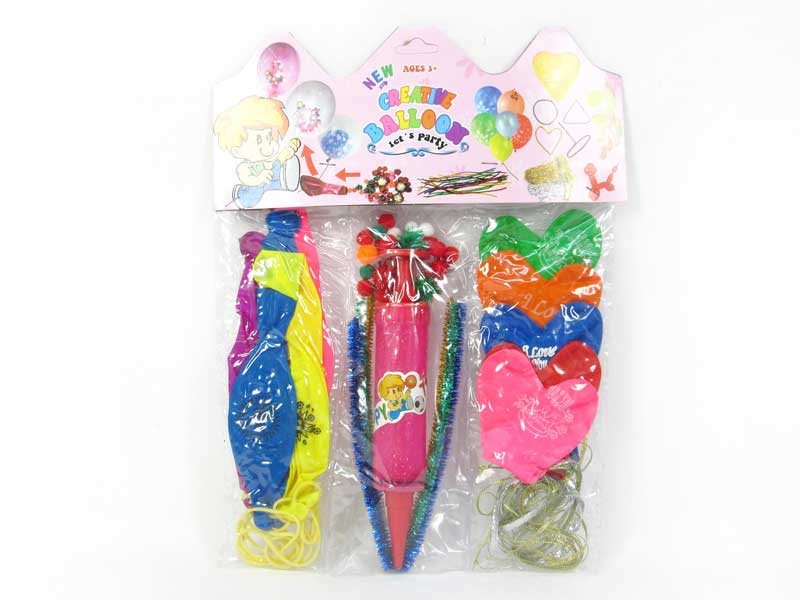 Balloon & Inflator(5pcs) toys