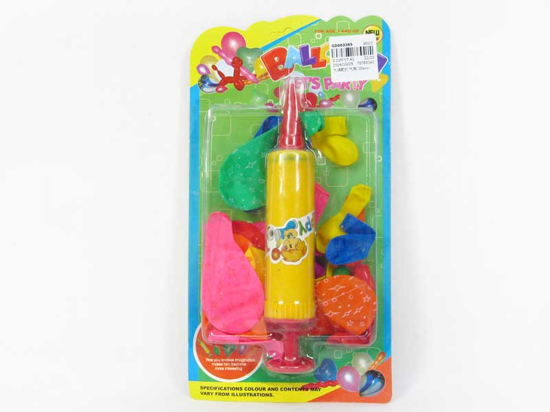 Balloon & Inflator(20pcs) toys