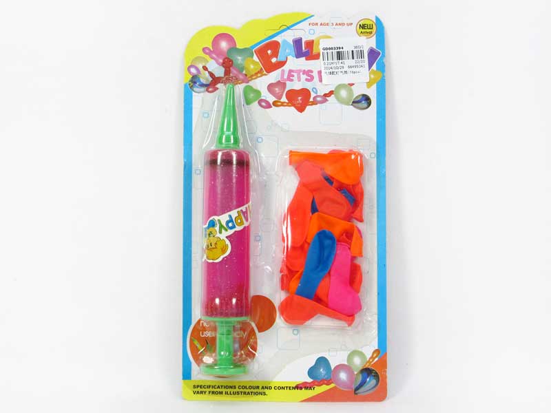 Balloon & Inflator(16pcs) toys