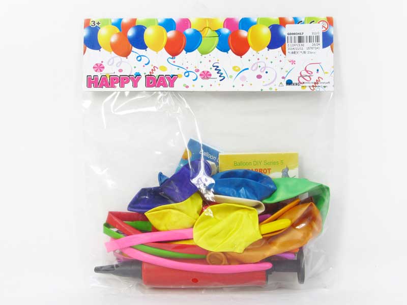 Balloon & Inflator(23pcs) toys