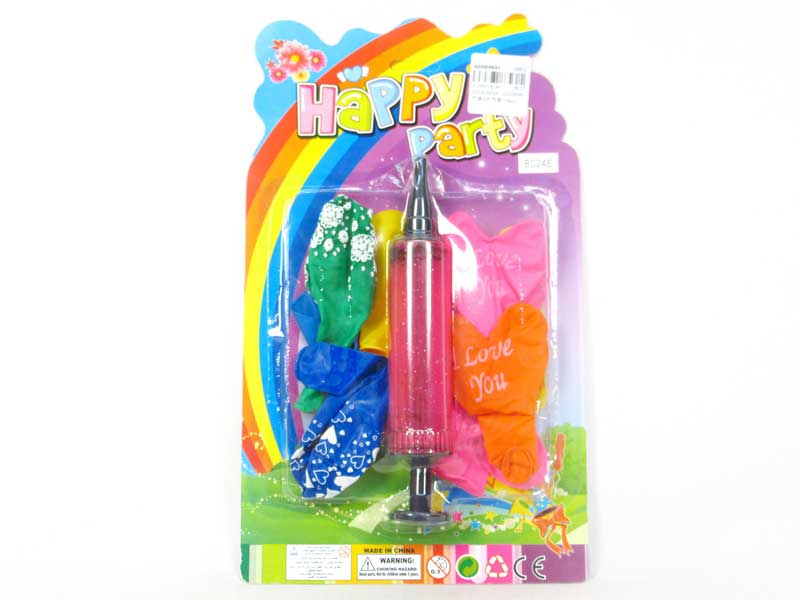Balloon & Inflator(10pcs) toys