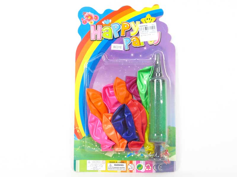 Balloon & Inflator(10pcs) toys