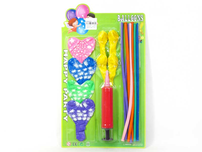 Balloon & Inflator(15in1) toys