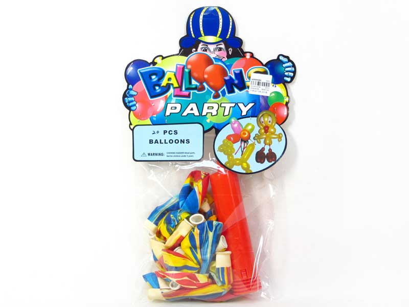 Balloon & Inflator(20in1) toys