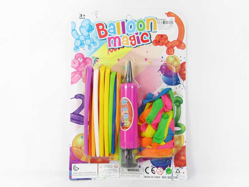 Balloon & Inflator(55pcs) toys