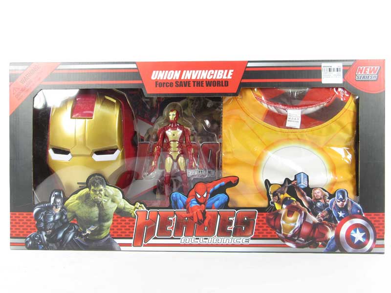 Mask W/L & Super Man W/L & Clothes toys