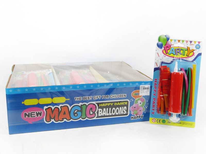 Balloon & Inflator（12in1） toys