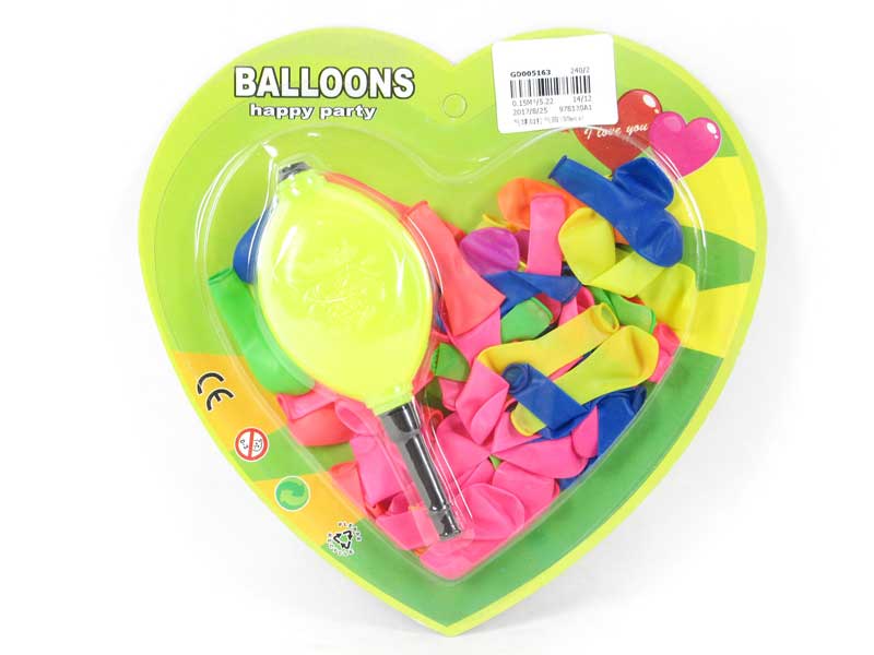 Balloon & Inflator(50pcs) toys