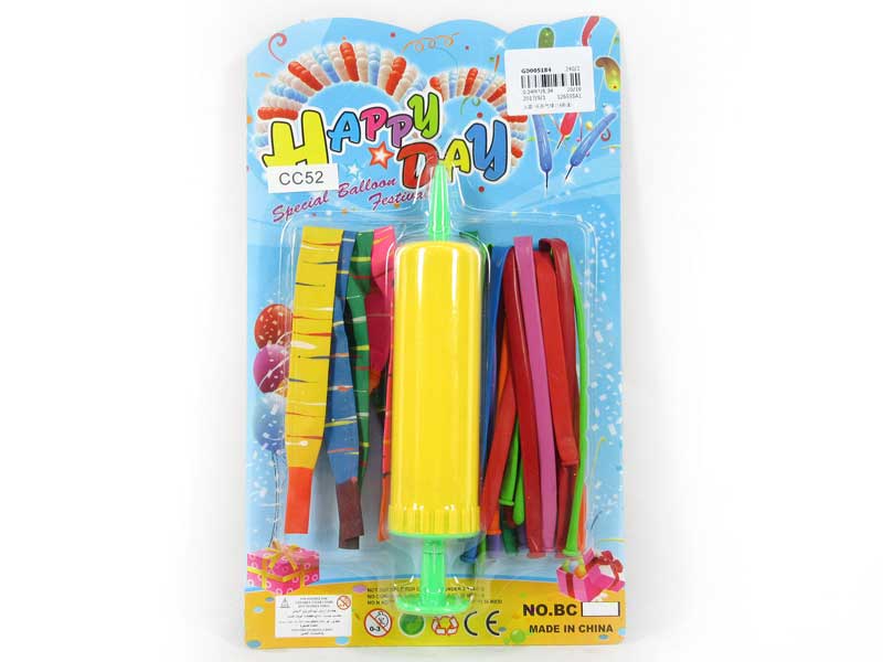 Balloon & Inflator(14in1) toys