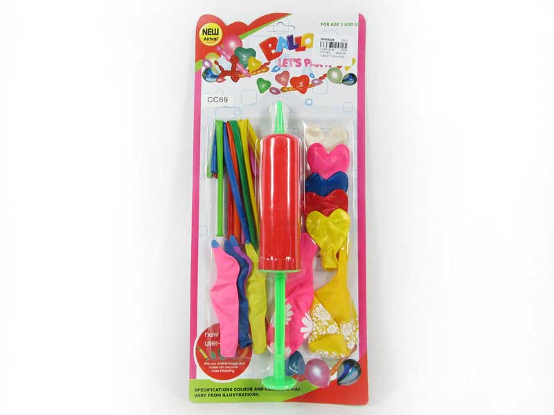 Balloon & Inflator(20in1) toys