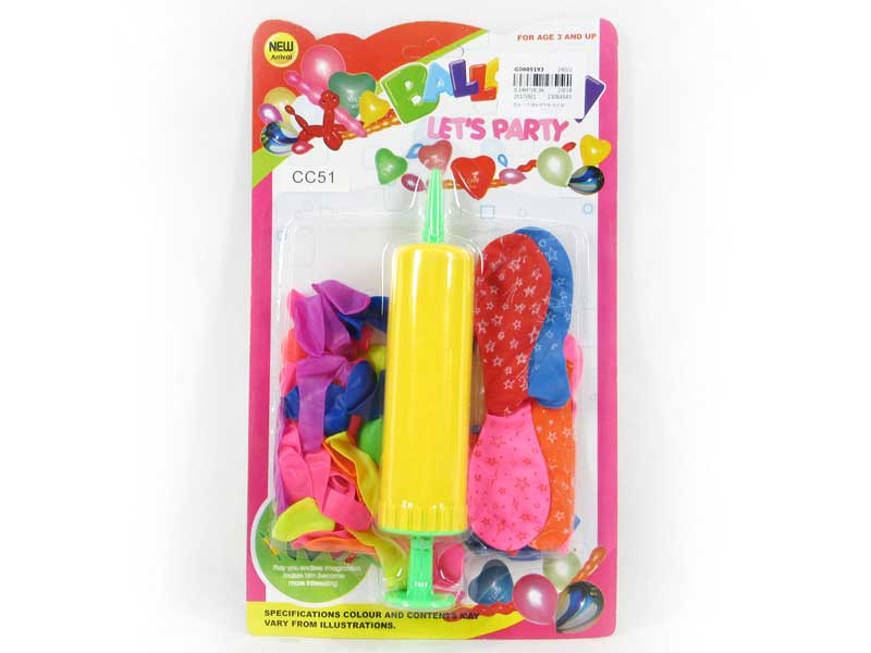 Balloon & Inflator(50in1) toys