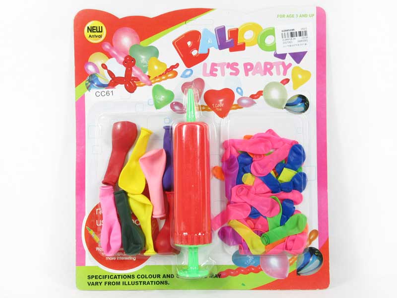 Balloon & Inflator(50in1) toys