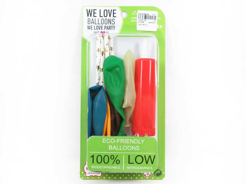 Balloons & Inflator(5in1) toys
