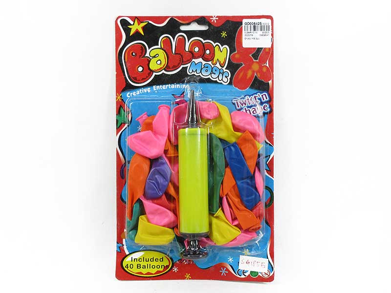 Balloon & Inflator(30pcs) toys