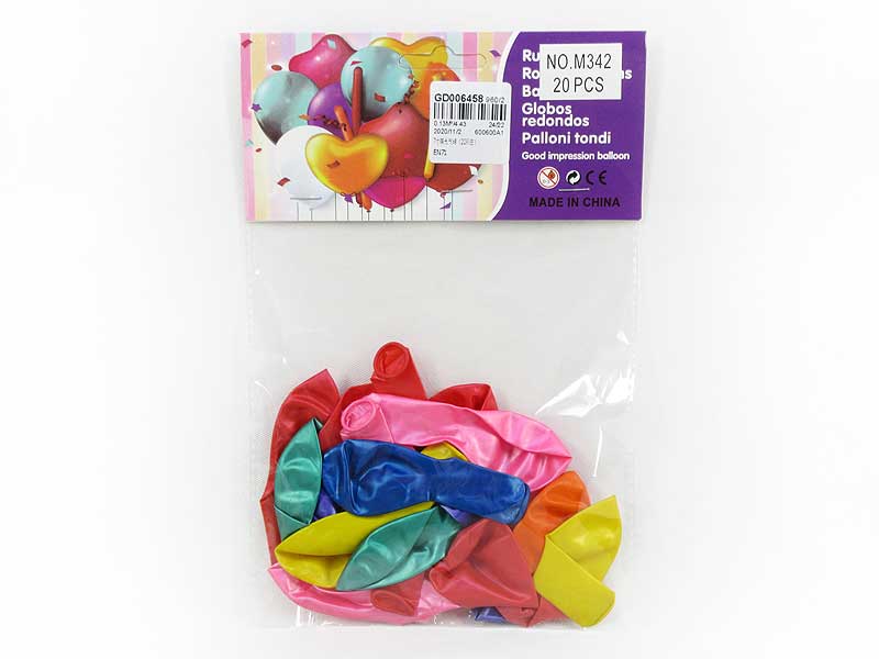 7inch Balloon(20PCS) toys
