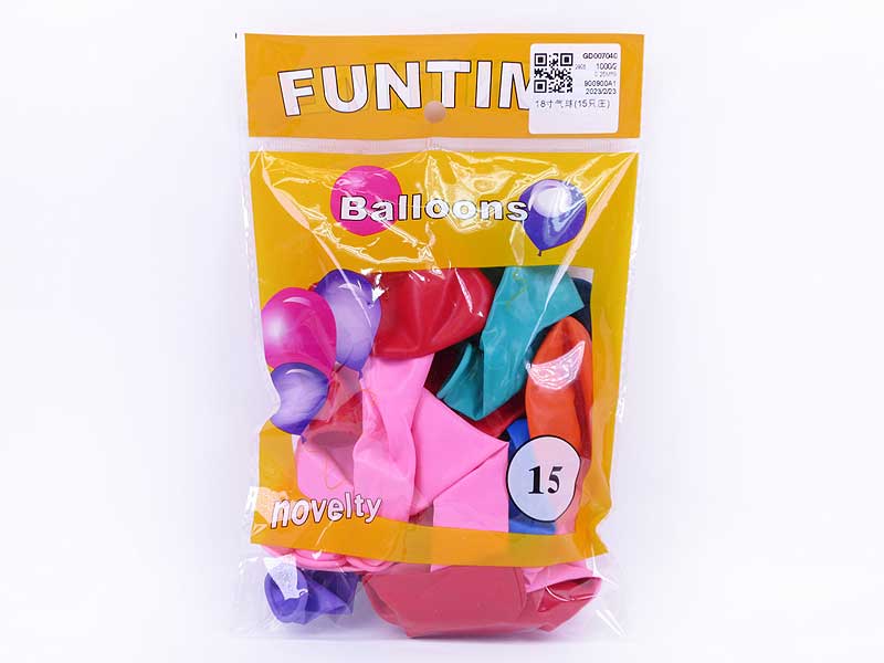 18inch Balloon(15in1) toys