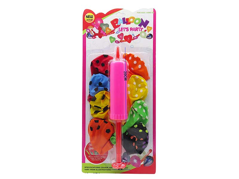 Balloon & Inflator toys