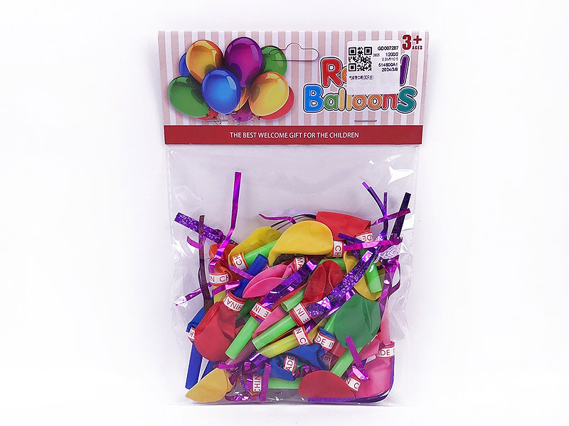 Balloon W/Whistle(30in1) toys