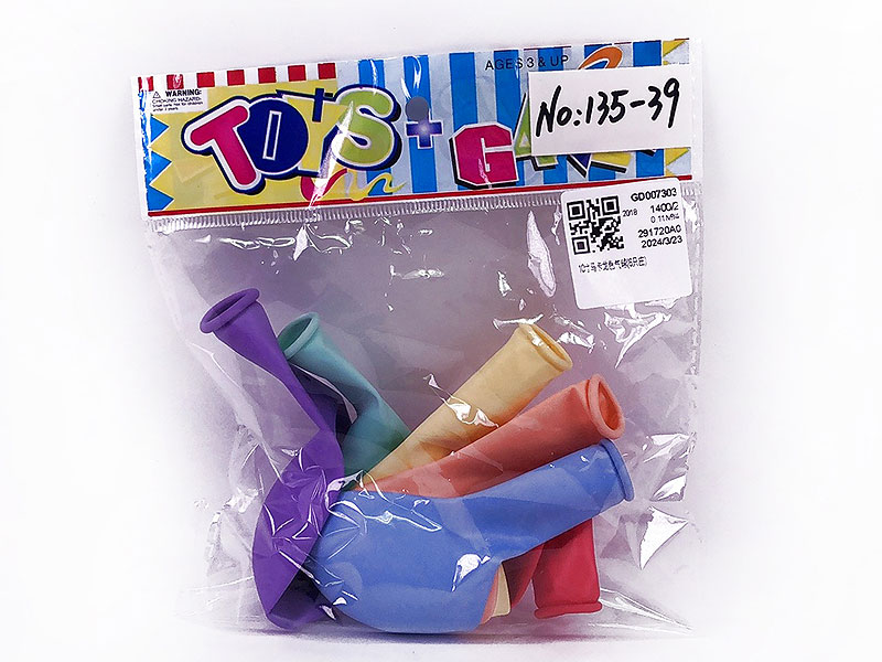 10inch Balloon(6in1) toys
