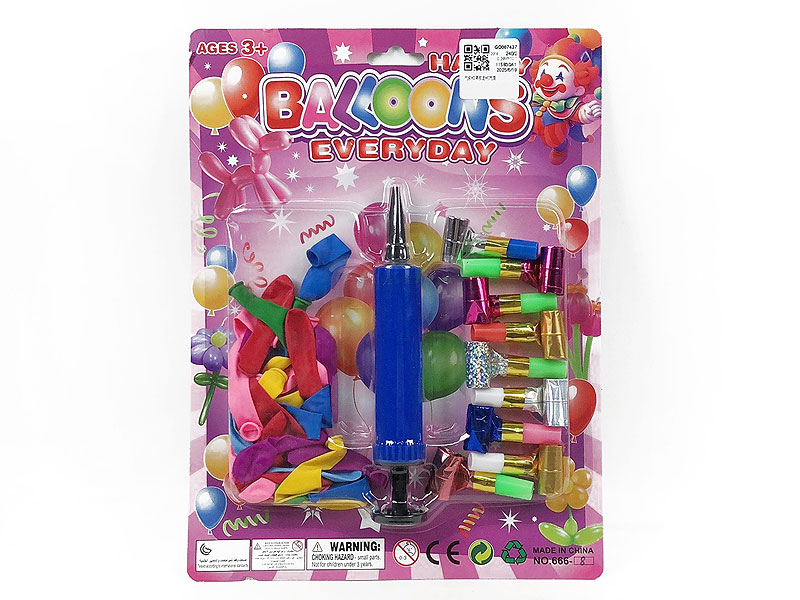 Balloon & Funny Toys & Inflator toys