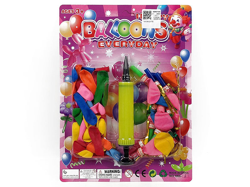 Balloon & Funny Toys & Inflator toys