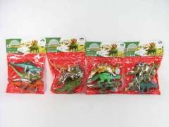 Dinosaurs Set(3in1/4S)