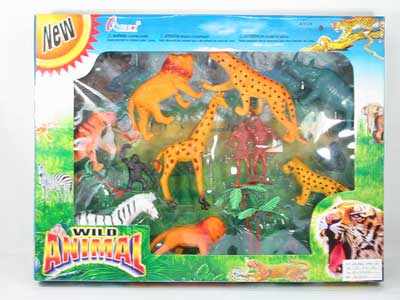 Wild animal set toys