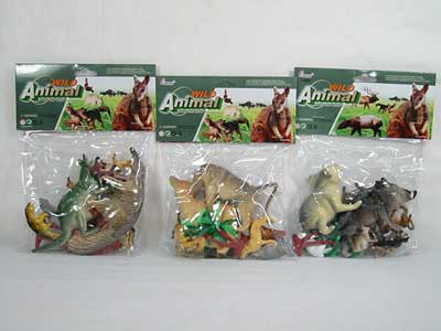 wild animal(3style) toys