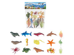 5inch Ocean Animal Set(12in1) toys